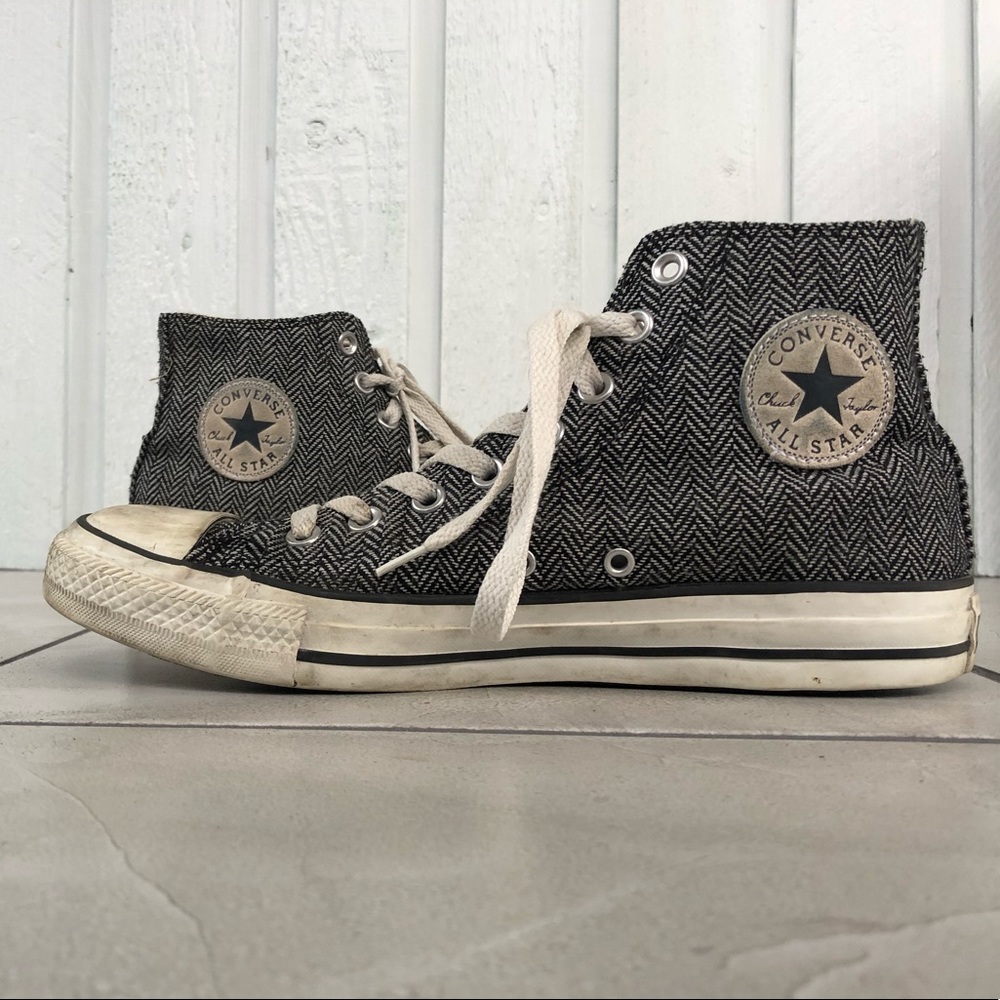 Vintage Houndstooth Chuck Taylor All Stars